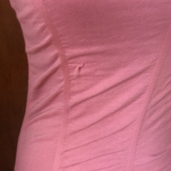 LOT OF 2 Slim-Look Merona Sleeveless Tops Sz M Mauve & Slate Blue Nylon/Spandex - Picture 9 of 9